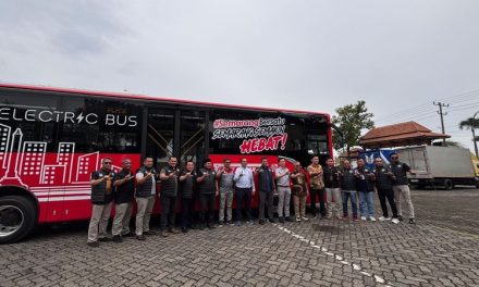Bus Listrik Di Uji Coba Di Semarang